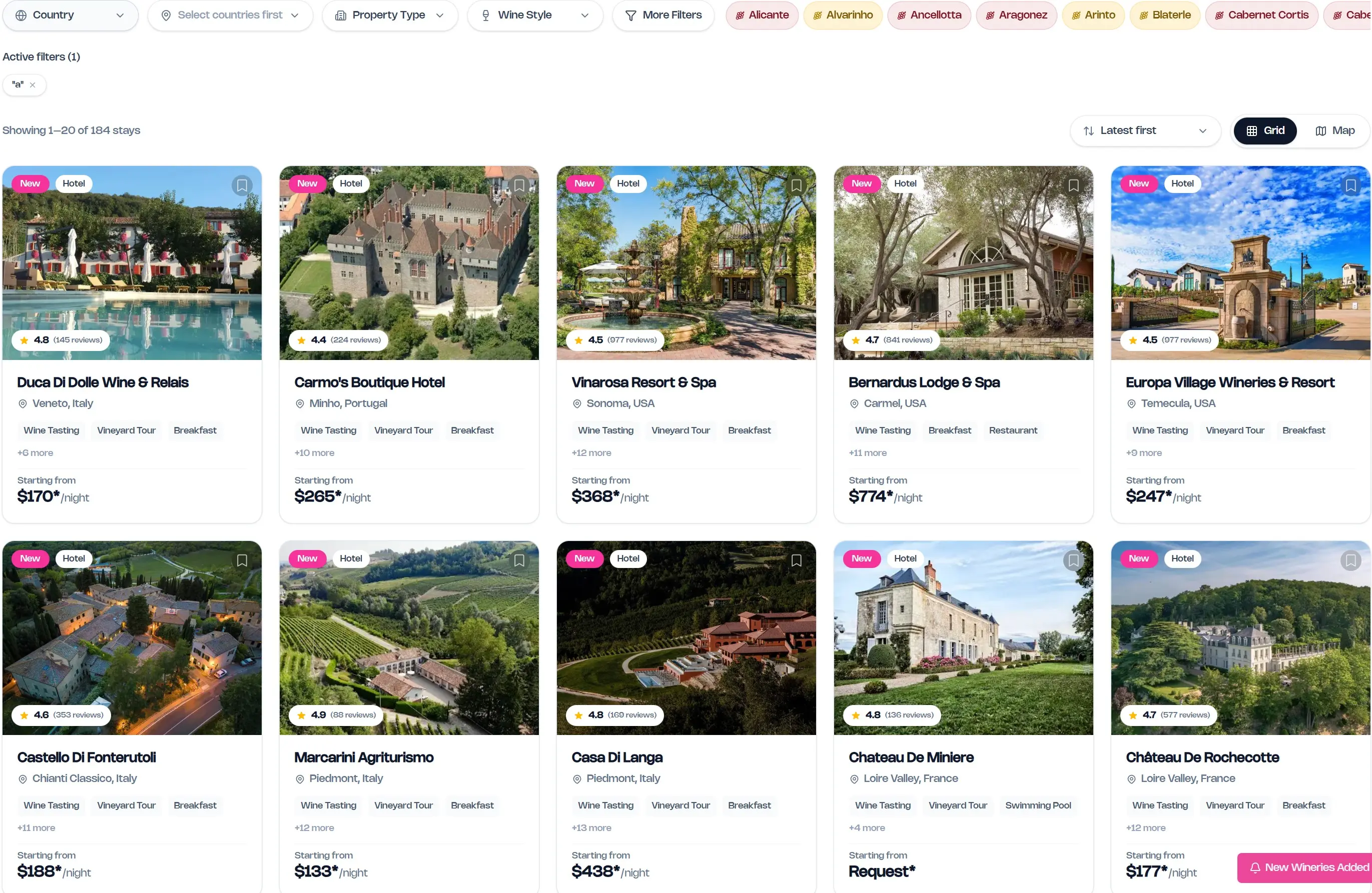Search-centric directory design example