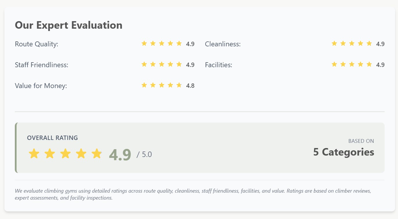 Indoor Climbing Gym rich reviews